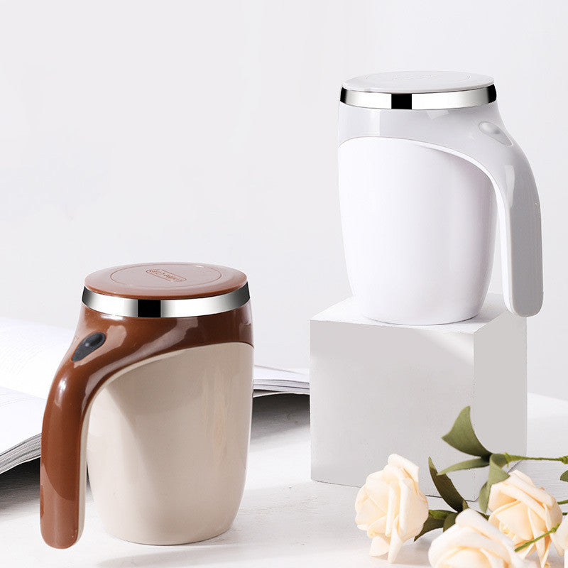 Self-Stirring Coffee Mug – Automatic Mixing Cup