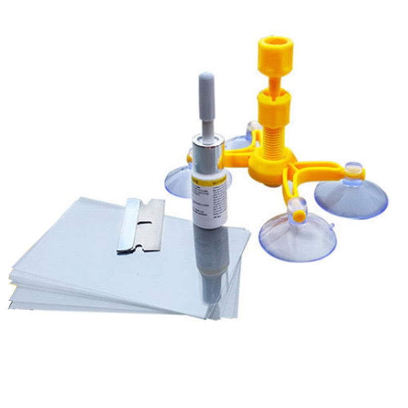 Car Windshield Crack Repair Kit – Fix Chips & Scratches in Minutes