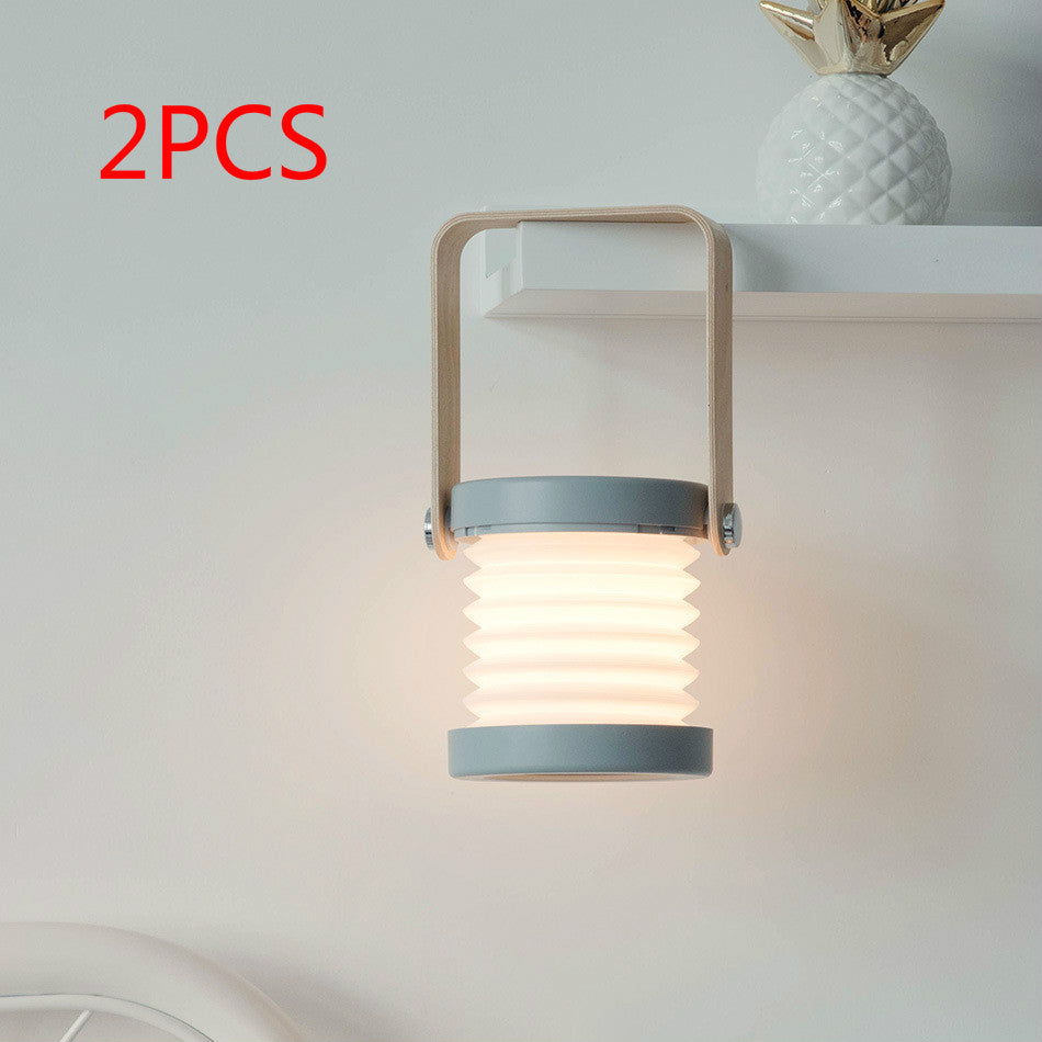 Foldable LED Night Light – Touch Dimmable Desk Lamp