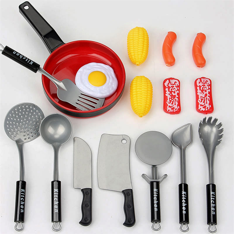 Kids Food Play Set 65PCS – Pretend Kitchen & Cooking Toy Set for Kids