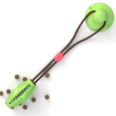 Interactive Dog Tug Toy with Suction Cup – Teeth Cleaning & Anti-Boredom Toy