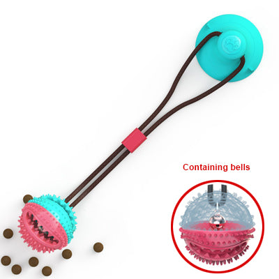 Interactive Dog Tug Toy with Suction Cup – Teeth Cleaning & Anti-Boredom Toy
