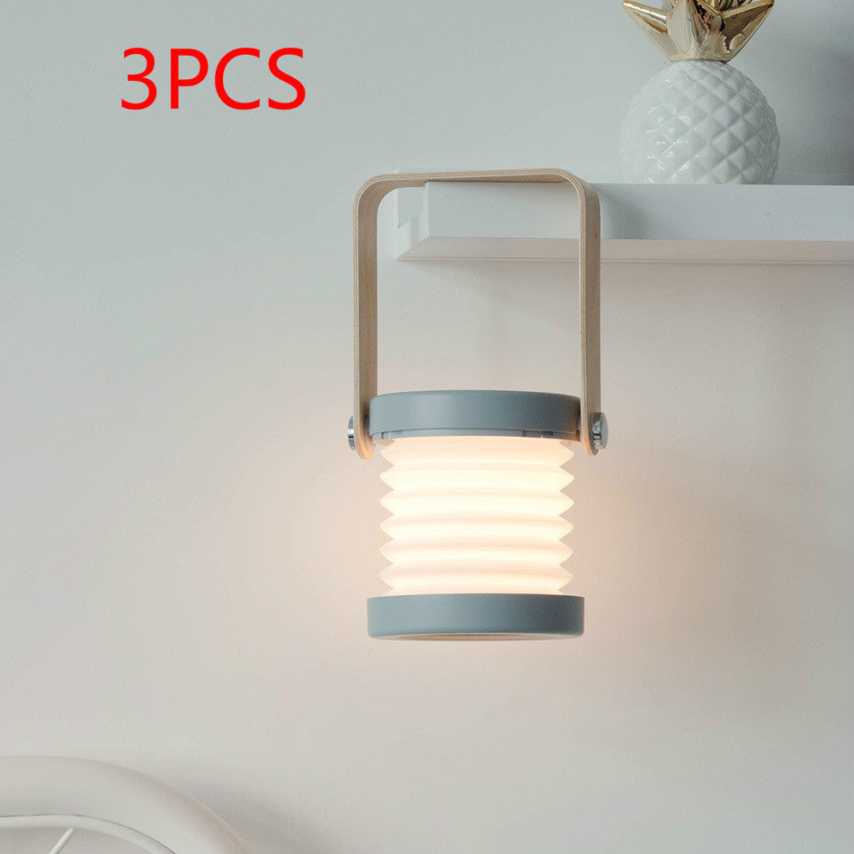 Foldable LED Night Light – Touch Dimmable Desk Lamp