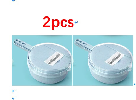 8-in-1 Vegetable Mandoline Slicer with Bowl