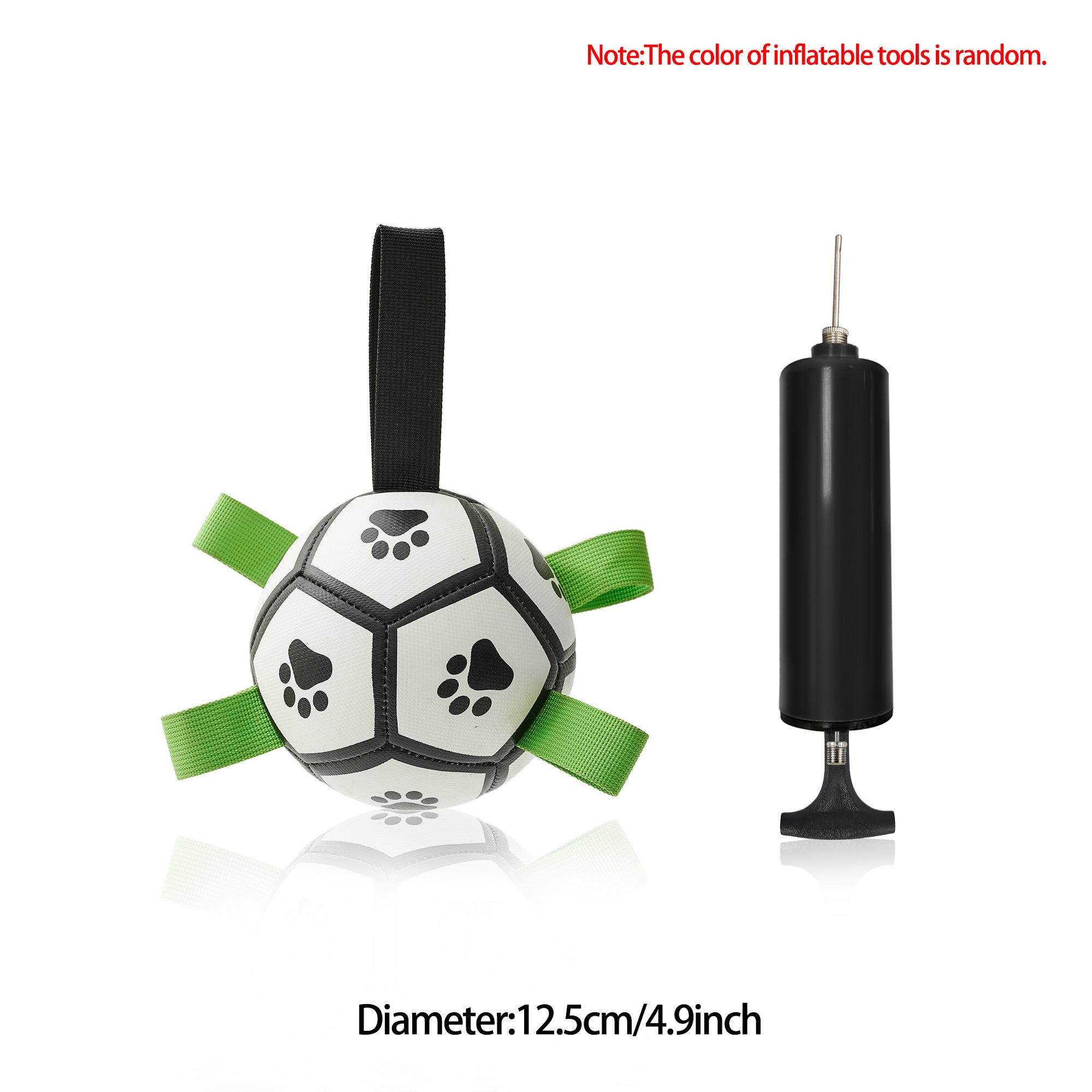 Interactive Dog Football Toy – Durable Soccer Ball for Active Dogs