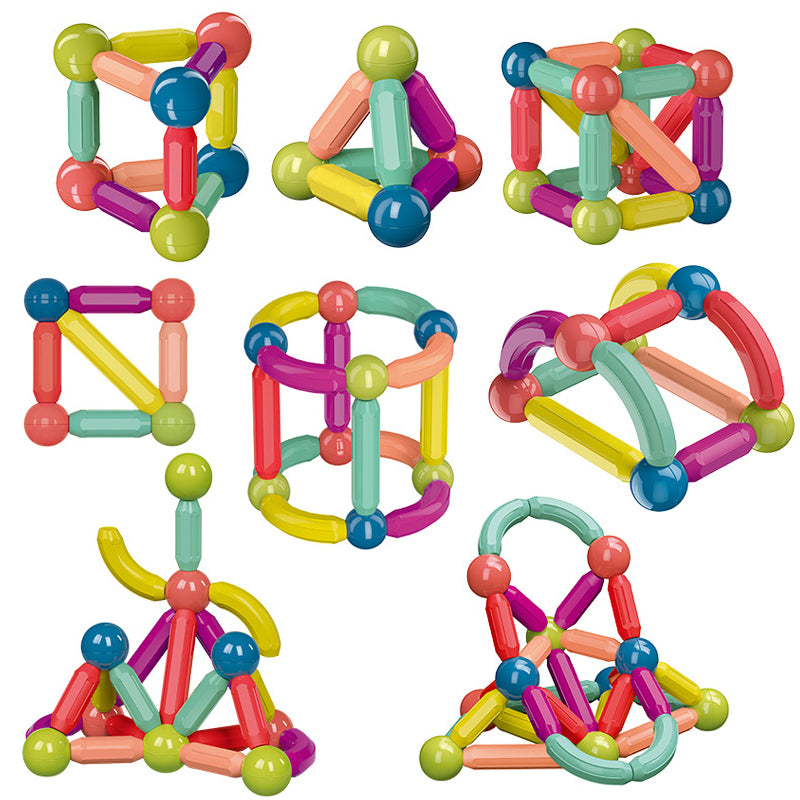 Magnetic Building Blocks Set – Creative Educational Toy for Kids