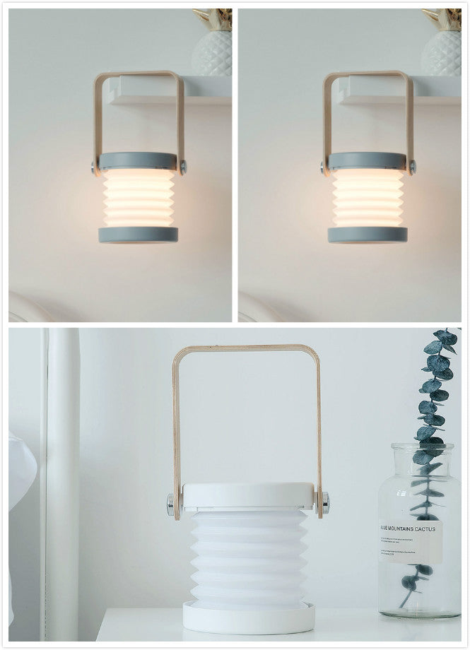 Foldable LED Night Light – Touch Dimmable Desk Lamp