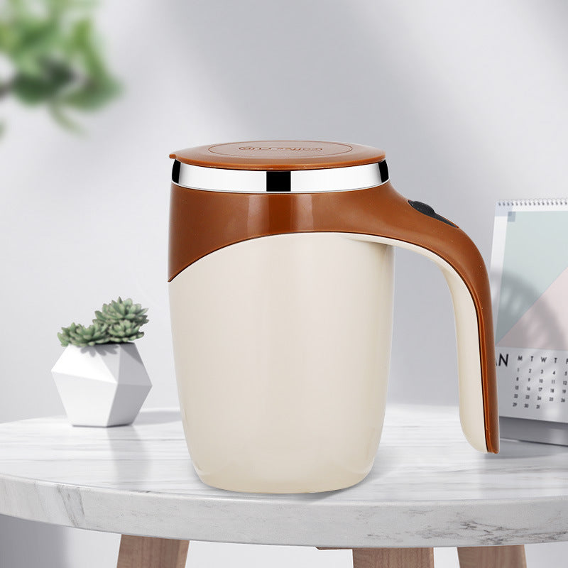 Self-Stirring Coffee Mug – Automatic Mixing Cup