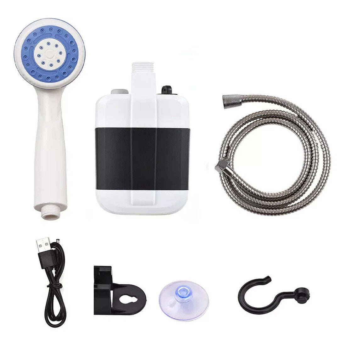 Portable Camping Shower – USB Rechargeable Outdoor Shower for Travel, Garden, Car & Pet Washing