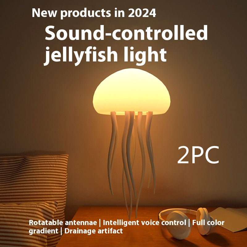 Jellyfish Mood Lamp – Relaxing LED Night Light for Bedroom & Desk