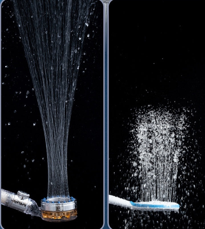 AquaBoost™ Turbo Shower Head – High Pressure Water Saving