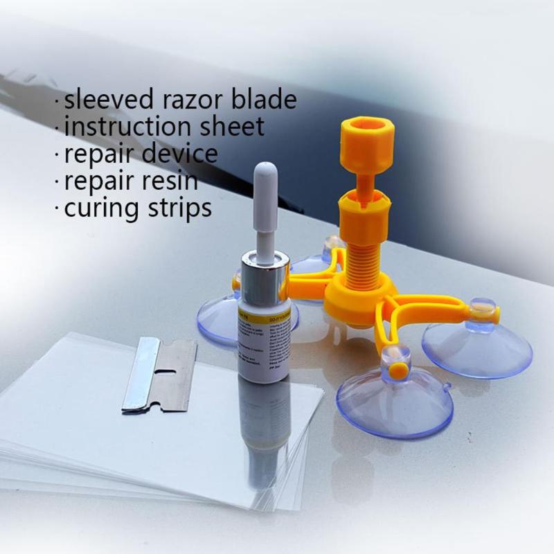 Car Windshield Crack Repair Kit – Fix Chips & Scratches in Minutes