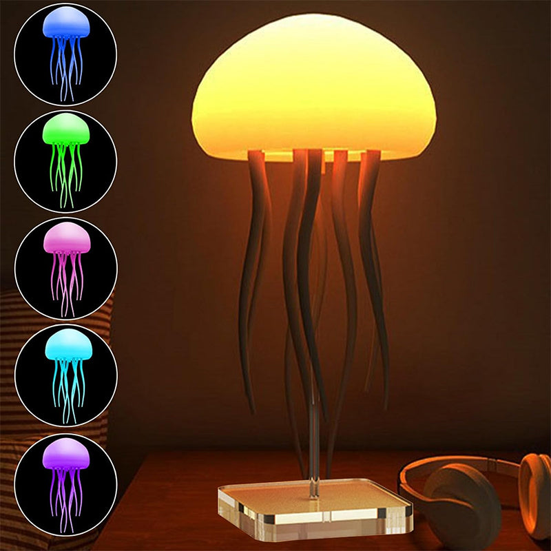 Jellyfish Mood Lamp – Relaxing LED Night Light for Bedroom & Desk