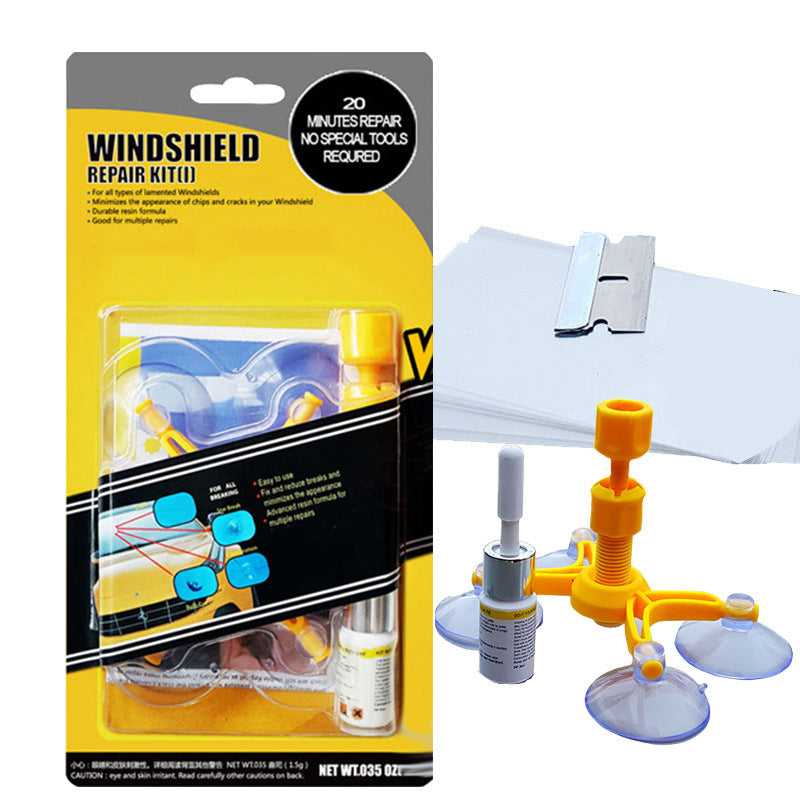 Car Windshield Crack Repair Kit – Fix Chips & Scratches in Minutes
