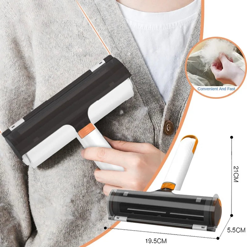 Reusable Pet Hair Remover Roller – Clothes & Furniture Cleaner