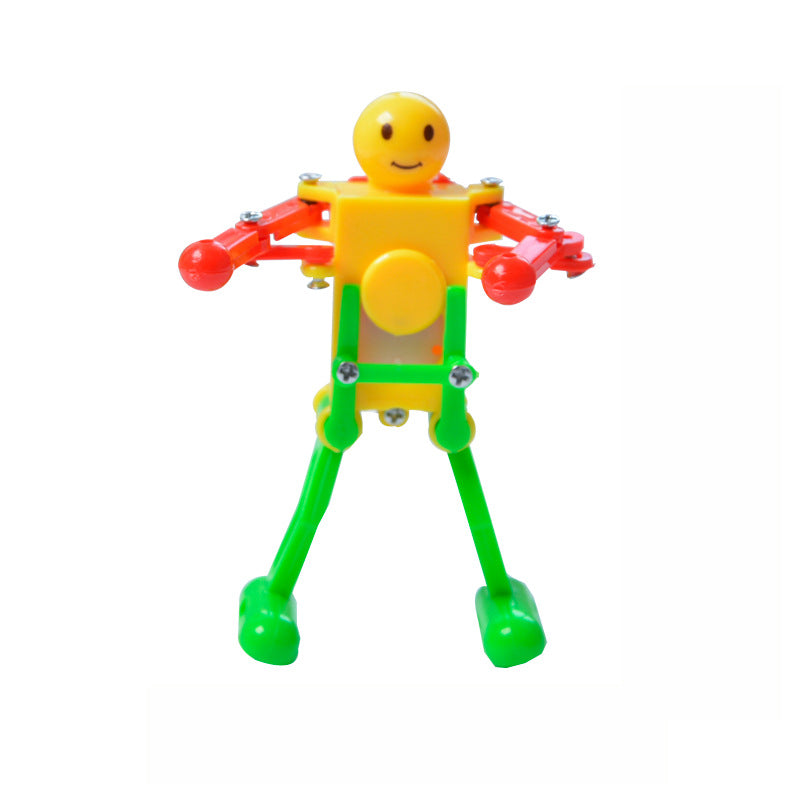 Clockwork Dancing Robot Toy for Kids – Wind-Up Funny Walking Toy