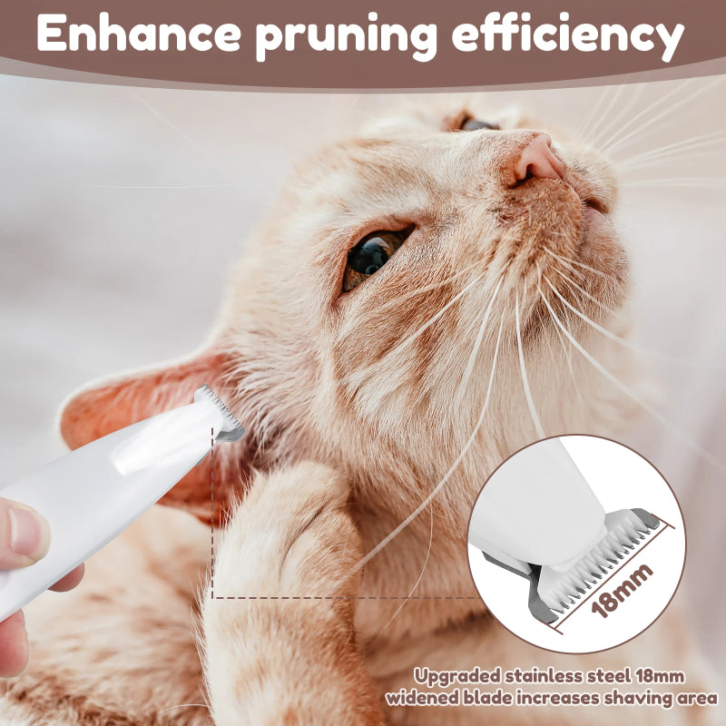 Pet Paw Trimmer with LED Light – Safe & Precise Grooming Tool for Dogs & Cats