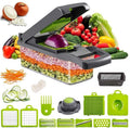 16-in-1 Vegetable Chopper – Multi Blade Food Cutter & Salad Slicer Kitchen Tool