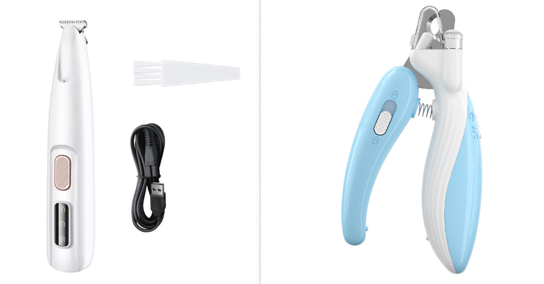 Pet Paw Trimmer with LED Light – Safe & Precise Grooming Tool for Dogs & Cats