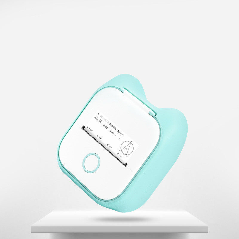 Mini Portable Thermal Printer – Wireless Bluetooth Sticker & Label Printer