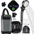 Portable Rechargeable Shower Pump – Outdoor Camping, Car Wash & Pet Cleaning Shower Kit (USB Powered)