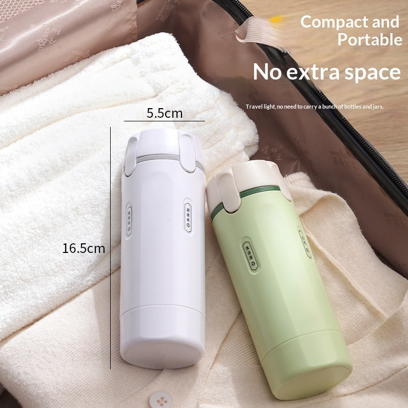 PackSmart™ 4-in-1 Travel Dispenser – Leak-Proof Toiletry Organizer