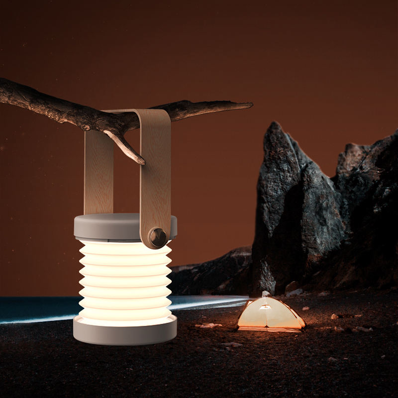 Foldable LED Night Light – Touch Dimmable Desk Lamp