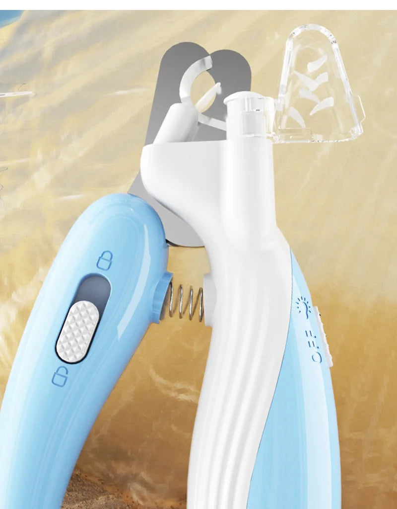 LED Pet Nail Clipper & Grinder – Safe, Painless Grooming Tool for Dogs & Cats