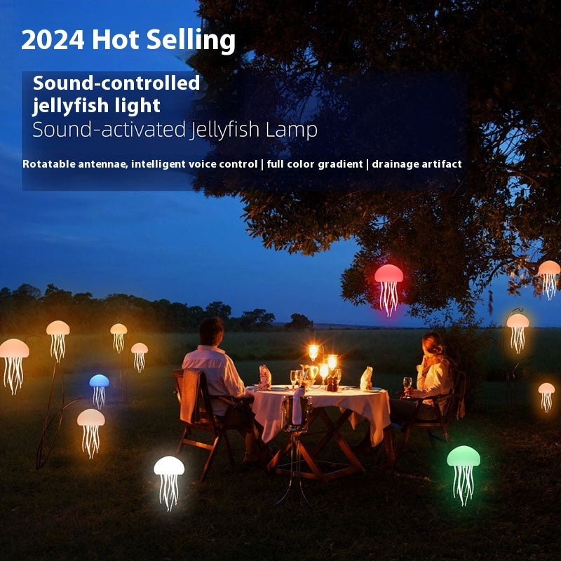 Jellyfish Mood Lamp – Relaxing LED Night Light for Bedroom & Desk