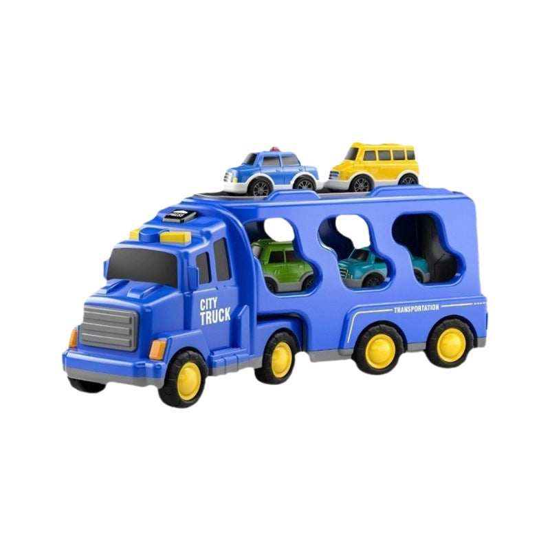 Kids Engineering Vehicle Toy Set with Lights & Music