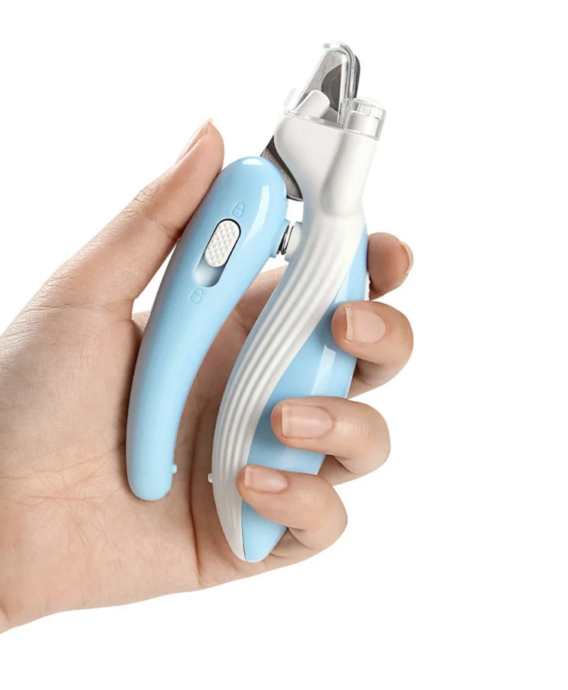 LED Pet Nail Clipper & Grinder – Safe, Painless Grooming Tool for Dogs & Cats