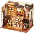 DIY Mini Bakery Dollhouse Kit – Cozy Aesthetic Home Decor Display & Creative Gift for Kids and Adults