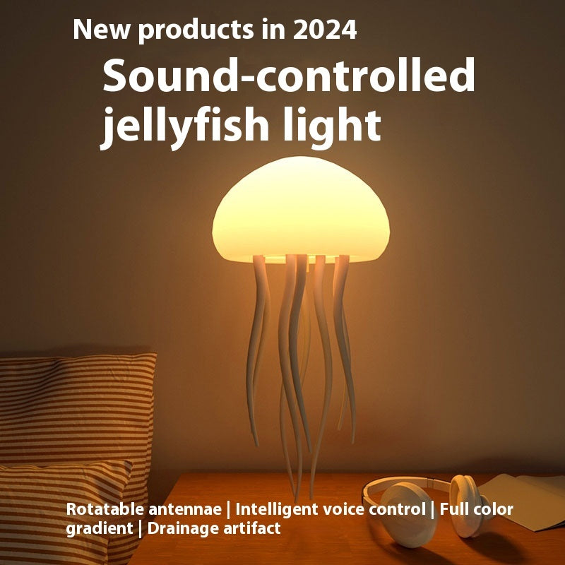 Jellyfish Mood Lamp – Relaxing LED Night Light for Bedroom & Desk