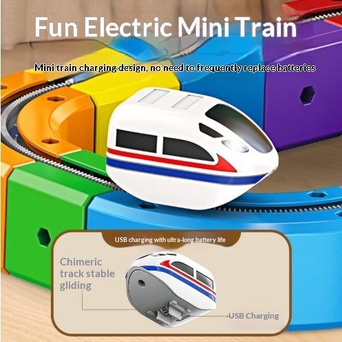 MagicTrack™ Electric Train Building Set – 81PCS Kids Toy (UK Edition)