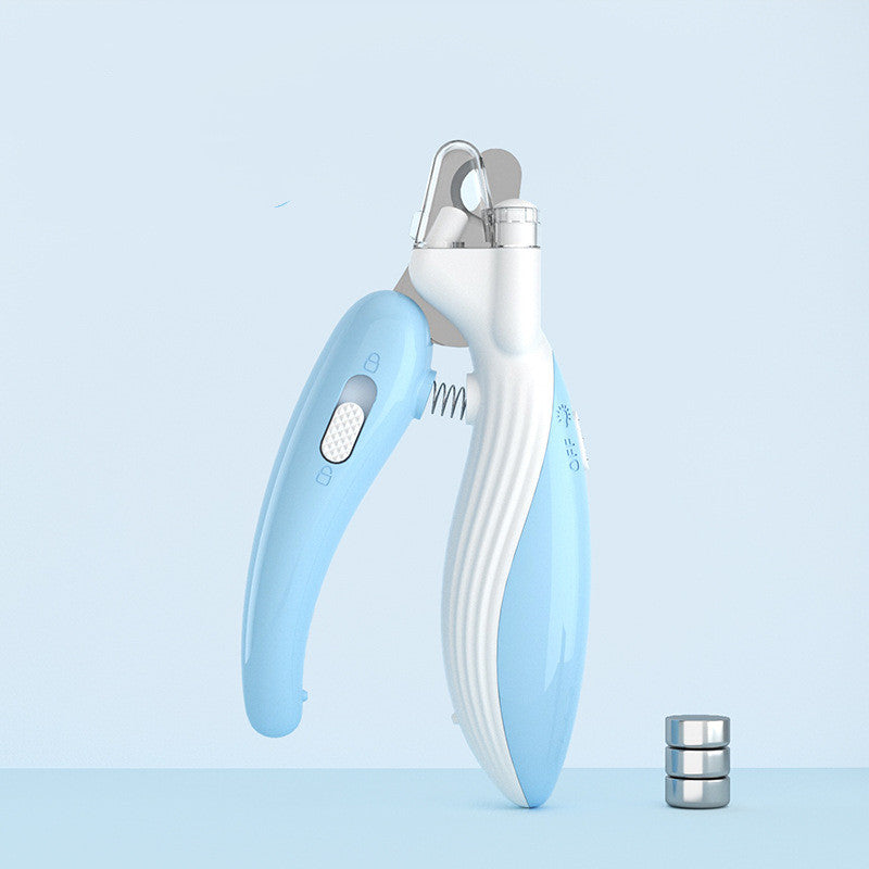 LED Pet Nail Clipper & Grinder – Safe, Painless Grooming Tool for Dogs & Cats