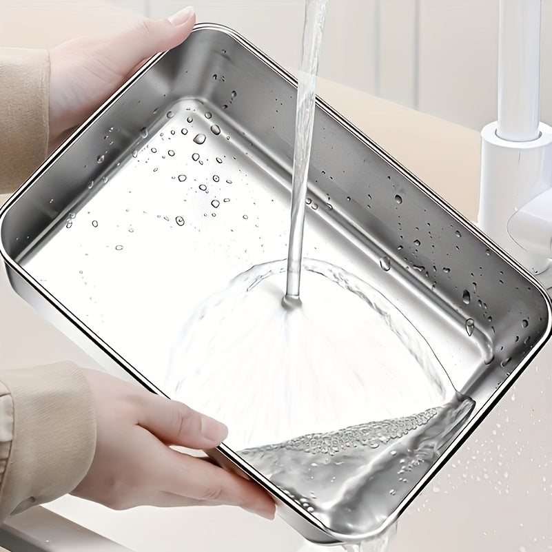 Stainless Steel Food Storage Containers Leakproof – Airtight Kitchen Organizer Set (3/4/5)
