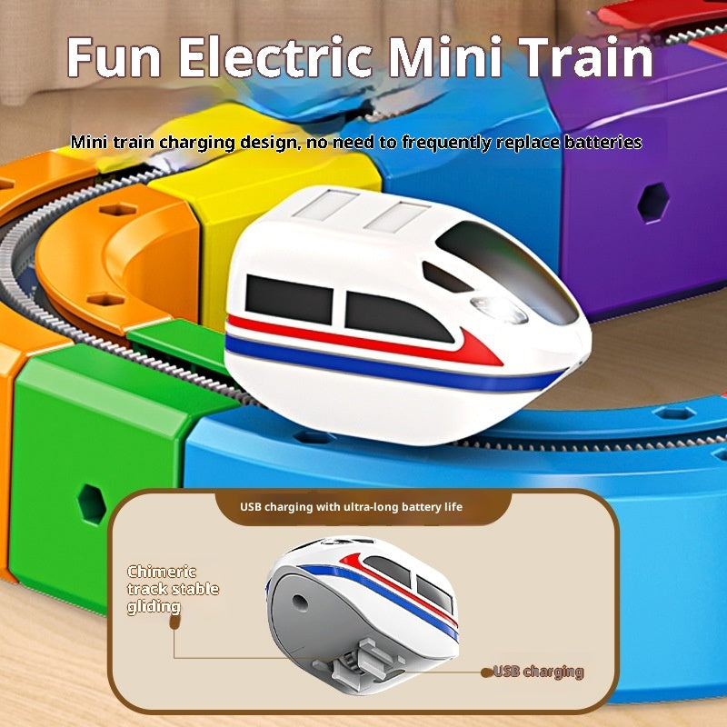 MagicTrack™ Electric Train Building Set – 81PCS Kids Toy (UK Edition)
