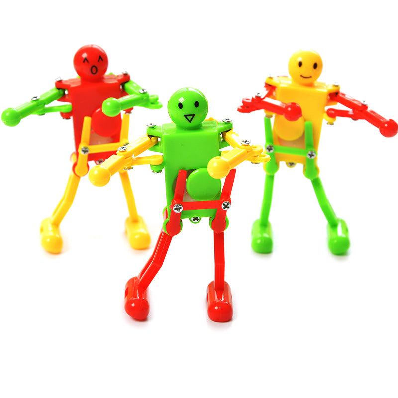 Clockwork Dancing Robot Toy for Kids – Wind-Up Funny Walking Toy