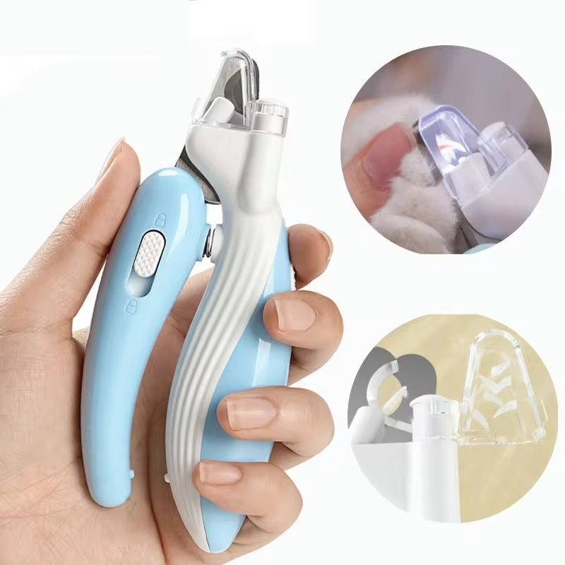 LED Pet Nail Clipper & Grinder – Safe, Painless Grooming Tool for Dogs & Cats