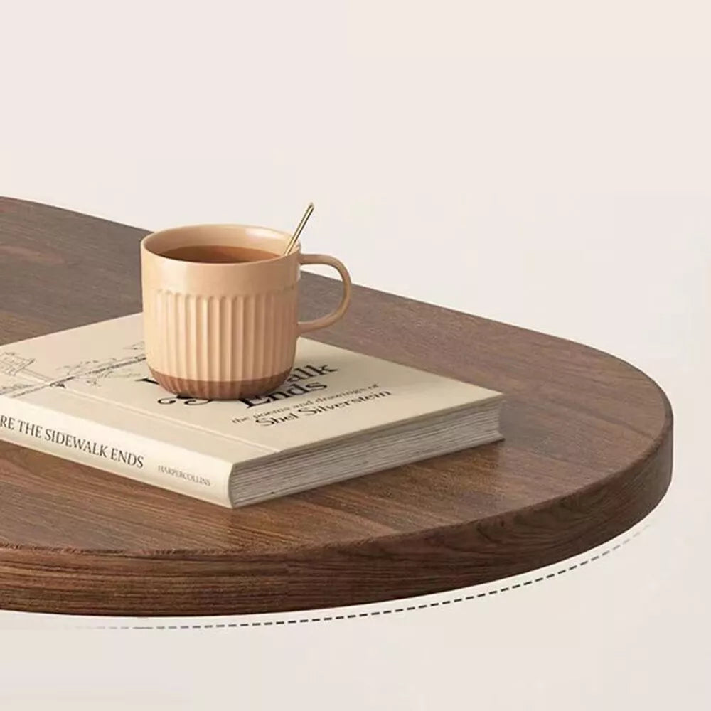 C-Shaped Sofa Side Table – Space Saving Laptop & Coffee Table for Living Room Bedroom