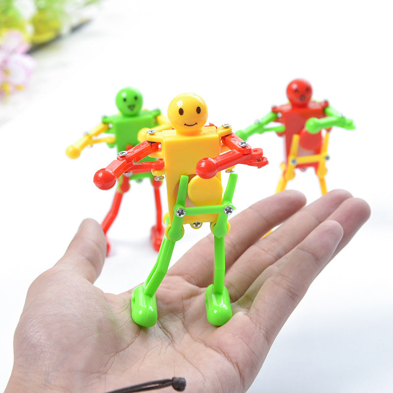 Clockwork Dancing Robot Toy for Kids – Wind-Up Funny Walking Toy