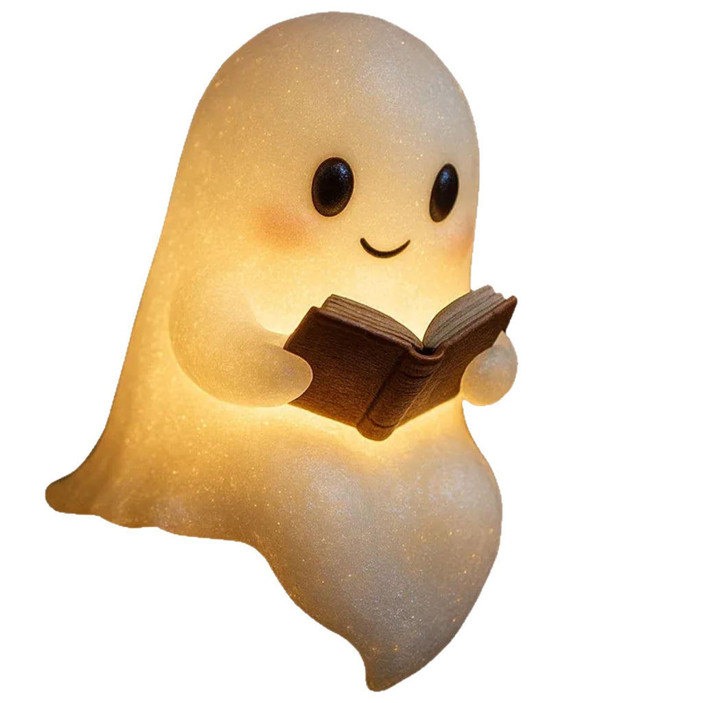 Cute Ghost Night Light – Cozy LED Bedside Lamp for Relaxing Room Vibes